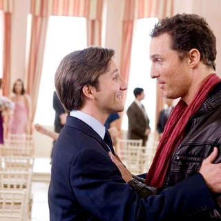 Breckin Meyer stars as Paul and Matthew McConaughey stars as Connor in New Line Cinema's Ghosts of Girlfriends Past (2009)