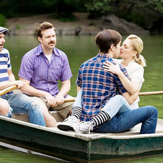 Charlie Day, Jason Sudeikis, Justin Long, Drew Barrymore in Warner Bros. Pictures' Going the Distance (2010)