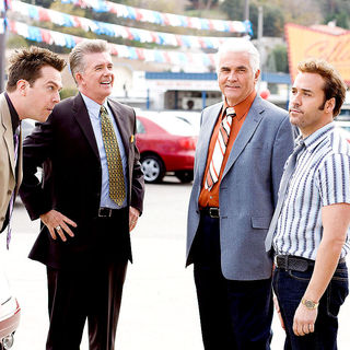 Ed Helms, Alan Thicke, James Brolin and Jeremy Piven in Paramount Vantage's The Goods: Live Hard, Sell Hard (2009)