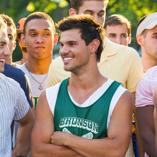 Taylor Lautner stars as Frat Boy Andy in Columbia Pictures' Grown Ups 2 (2013)