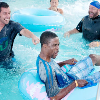 Adam Sandler, Chris Rock and Kevin James in Columbia Pictures' Grown Ups (2010)