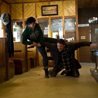Gina Carano stars as Mallory Kane and Channing Tatum stars as Aaron in Relativity Media's Haywire (2012)