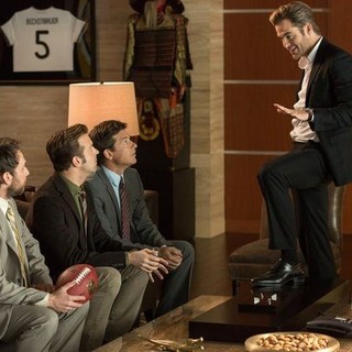 Jason Bateman, Jason Sudeikis, Charlie Day and Chris Pine in Warner Bros. Pictures' Horrible Bosses 2 (2014)