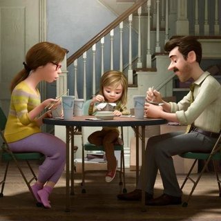 Mom, Riley and Dad from Walt Disney Pictures' Inside Out (2015)