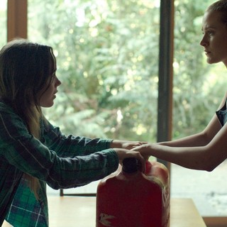 Ellen Page and Evan Rachel Wood in A24's Into the Forest (2016)