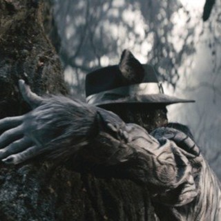 Johnny Depp stars as The Wolf in Walt Disney Pictures' Into the Woods (2014)