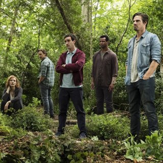 Bill Hader, Jessica Chastain, James McAvoy, James Ransone, Isaiah Mustafa and Jay Ryan in Warner Bros. Pictures' It Chapter Two (2019)