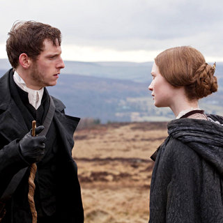 Jamie Bell stars as St. John Rivers and Mia Wasikowska stars as Jane Eyre in Focus Features' Jane Eyre (2011)