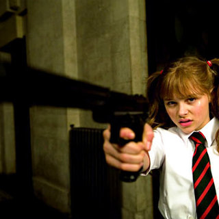 Chloe Moretz stars as Hit Girl/Mindy Macready in Lionsgate Films' Kick-Ass (2010)