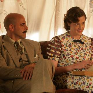 Stanley Tucci and Joan Cusack in a scene from Kit Kittredge: An American Girl 2008 From HBO Films/A Picturehouse release.