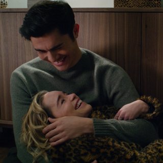 Henry Golding stars as Tom and Emilia Clarke stars as Kate in Universal Pictures' Last Christmas (2019)