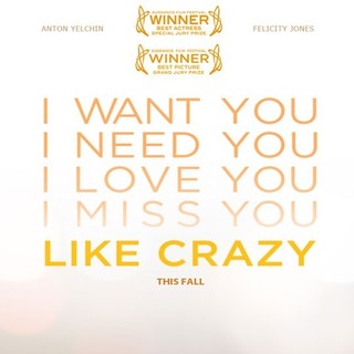 Poster of Paramount Vantage's Like Crazy (2011)
