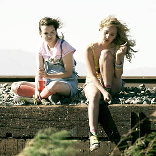 Kay Panabaker stars as Alison and Juno Temple stars as Lily Hobart in Millennium Entertainment's Little Birds (2012)