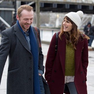 Simon Pegg stars as Jack and Lake Bell stars as Nancy in Saban Films' Man Up (2015)