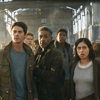 Dylan O'Brien, Thomas Sangster, Giancarlo Esposito, Dexter Darden and Rosa Salazar in 20th Century Fox's Maze Runner: The Death Cure (2018)