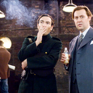 Ben Chaplin stars as George Coulouris and Christian McKay stars as Orson Welles in Freestyle Releasing's Me and Orson Welles (2009)