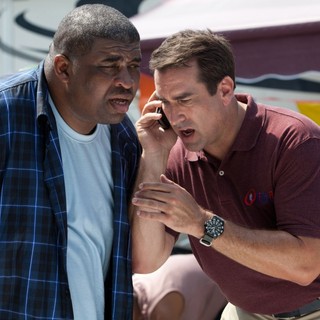Patrice O'Neal stars as Mr. Caldwell and Rob Riggle stars as Gentry in Magnet Releasing's Nature Calls (2012)