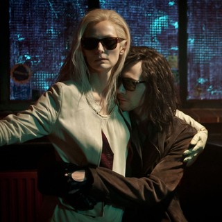 Tilda Swinton stars as Eve and Tom Hiddleston stars as Adam in Sony Pictures Classics' Only Lovers Left Alive (2014)