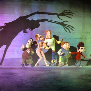 Alvin, Courtney, Mitch, Neil and Norman from Focus Features' ParaNorman (2012)