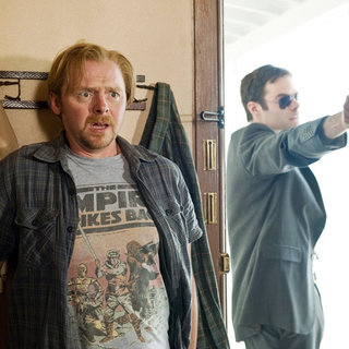 Simon Pegg stars as Graeme Willy and Bill Harder stars as Haggard in Universal Pictures' Paul (2011)
