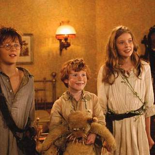 Harry Newell, Freddie Popplewell and Rachel Hurd-Wood in Universal Pictures' Peter Pan (2003)