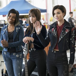 Ruby Rose stars as Calamity and Andy Allo stars as Charity in Universal Pictures' Pitch Perfect 3 (2017)