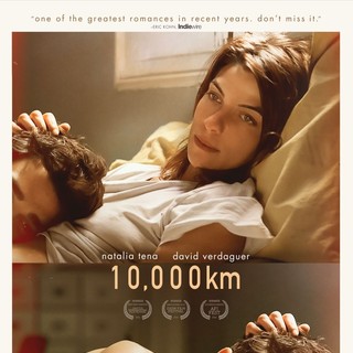 Poster of Broad Green Pictures' 10,000 KM (2015)