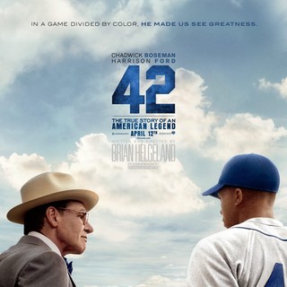 Poster of Warner Bros. Pictures' 42 (2013)