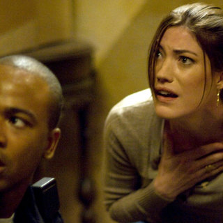 Columbus Short stars as Wilensky and Jennifer Carpenter stars as Angela Vidal in Screen Gems' Quarantine (2008)