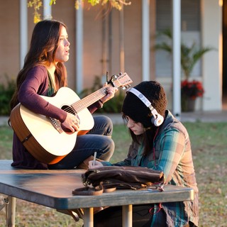 Rachael Yamagata and Kat Dennings (stars as Renee Yohe) in Sony Pictures Worldwide Acquisitions' To Write Love on Her Arms (2015)