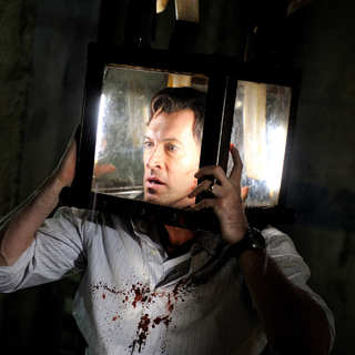 Scott Patterson stars as Agent Straum in Lionsgate Films' Saw V (2008). Photo credit by Steve Wilke.