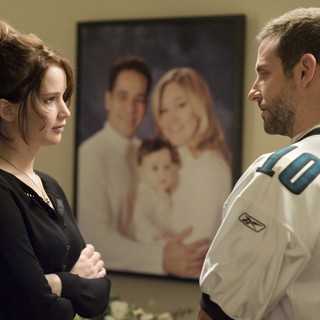 Jennifer Lawrence stars as Tiffany and Bradley Cooper stars as Pat Solitano in The Weinstein Company's Silver Linings Playbook (2013)