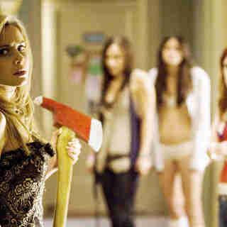 Leah Pipes, Briana Evigan, Caroline D'Amore and Rumer Willis in Summit Entertainment's Sorority Row (2009)