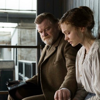 Brendan Gleeson stars as Inspector Arthur Steed and Carey Mulligan stars as Maud Watts in Focus Features' Suffragette (2015)