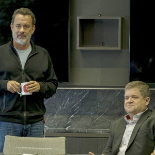 Tom Hanks stars as Eamon Bailey and Patton Oswalt stars as Tom Stenton in STX Entertainment's The Circle (2017)