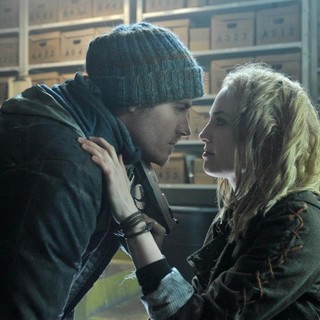 Kevin Zegers stars as Sam and Charlotte Sullivan stars as Kai in Image Entertainment's The Colony (2013)
