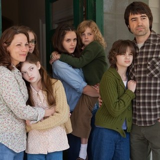 Lili Taylor, Joey King and Ron Livingston in Warner Bros. Pictures' The Conjuring (2013)