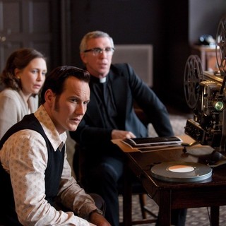 Vera Farmiga, Patrick Wilson and Steve Coulter in Warner Bros. Pictures' The Conjuring (2013)