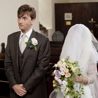 David Tennant, Kelly Macdonald and Michael Urie in IFC Films' The Decoy Bride (2012)