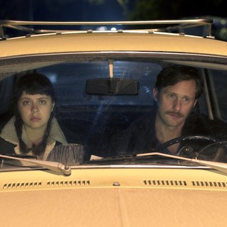 Bel Powley stars as Minnie and Alexander Skarsgard stars as Monroe in Sony Pictures Classics' The Diary of a Teenage Girl (2015)