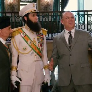 Ben Kingsley, Sacha Baron Cohen and John C. Reilly in Paramount Pictures' The Dictator (2012)