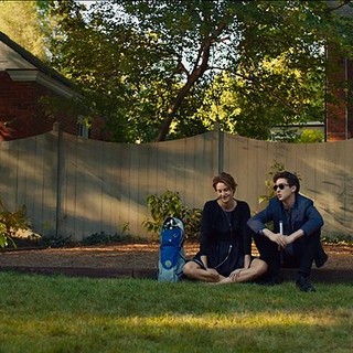 Shailene Woodley stars as Hazel Grace Lancaster and Nat Wolff stars as Isaac in 20th Century Fox's The Fault in Our Stars (2014)