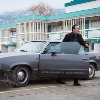 Nicolas Cage stars as Noah Kross in Minds Eye Entertainment's The Humanity Bureau (2018)