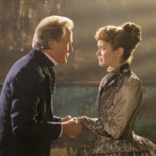 Bill Nighy stars as John Kildare and Olivia Cooke stars as Lizzie Cree in RLJ Entertainment's The Limehouse Golem (2017)