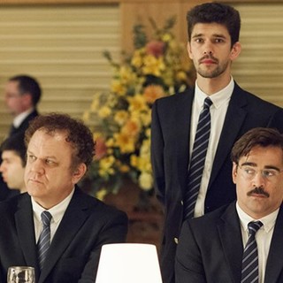 John C. Reilly, Ben Whishaw and Colin Farrell in A24's The Lobster (2016)