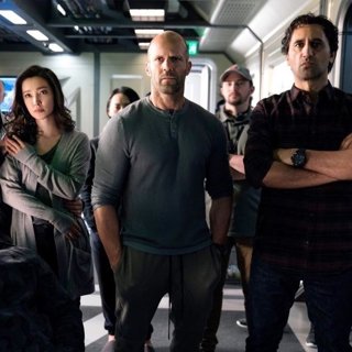 Page Kennedy, Ruby Rose, Li Bingbing, Jason Statham and Cliff Curtis in Warner Bros. Pictures' The Meg (2018)
