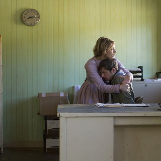 Amy Seimetz stars as Caroline and Kentucker Audley stars as Patrick in Magnolia Pictures' The Sacrament (2014)