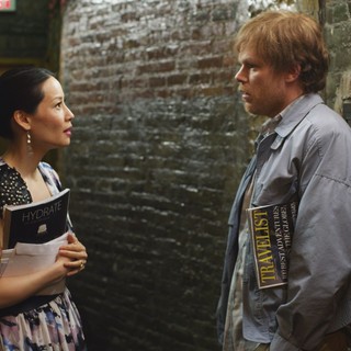 Lucy Liu stars as Andrea and Michael C. Hall stars as Morris Bliss in Variance Films' The Trouble with Bliss (2012)