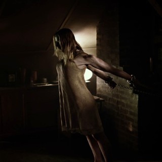 Olivia Taylor Dudley stars as Angela in Pantelion Films' The Vatican Tapes (2015)
