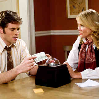 James Marsden stars as Arthur Lewis and Cameron Diaz stars as Norma Lewis in Warner Bros. Pictures' The Box (2009). Photo credit by Dale Robinette.
